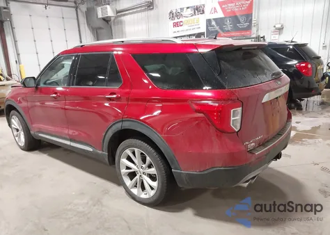 2024 Ford Explorer Platinum из США, поврежденный, VIN 1FM5K8HCXRGA24786